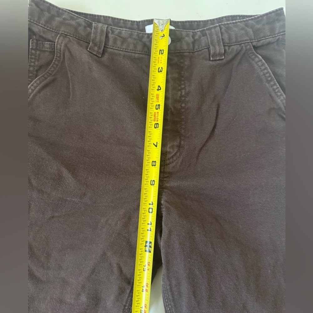 Aritzia TNA Women’s Greenwich Carpenter Pants Workwear Brown Size 6 - Picture 12 of 15